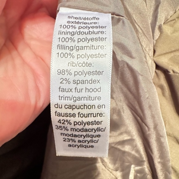 Maurices Faux Fur Hood Puffer Jacket 3X - Picture 7 of 7